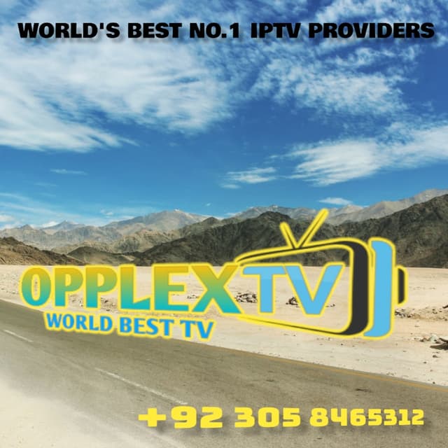 OPPLEX TV IPTV.   12Monthly Subscription